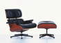 vitra lounge chair & ottoman