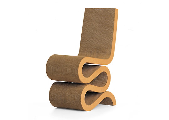 wiggle side chair