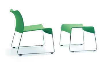 vitra soft sim low & stool