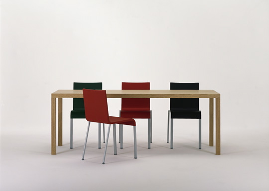 vitra wood table
